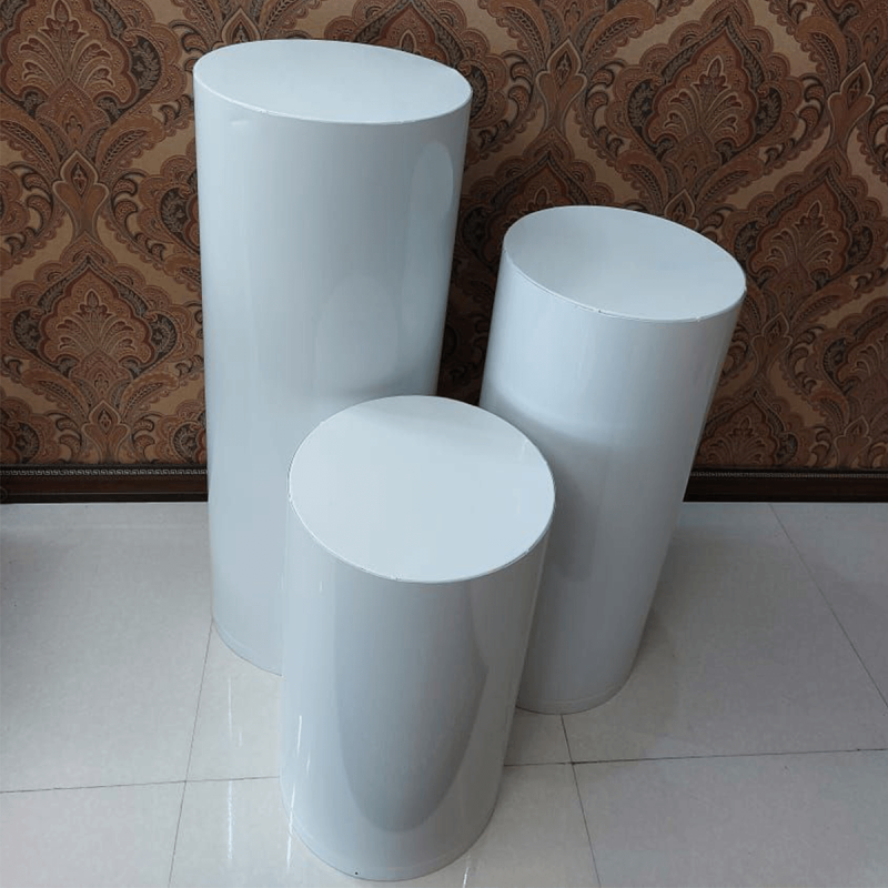 میز استوانه فلزی